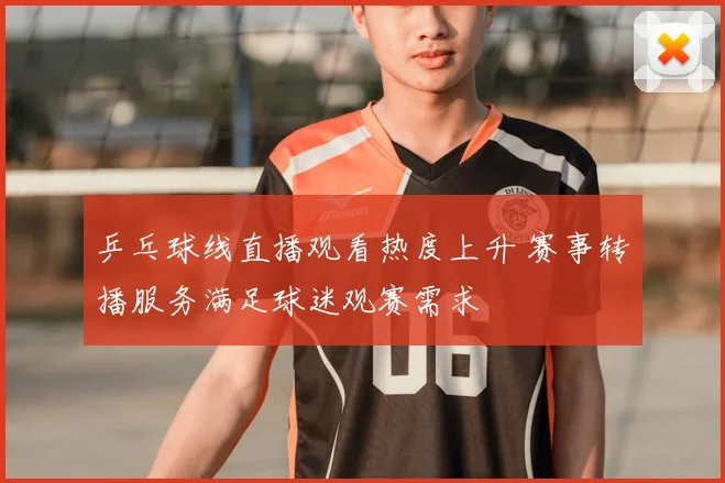 乒乓球线直播观看热度上升 赛事转播服务满足球迷观赛需求